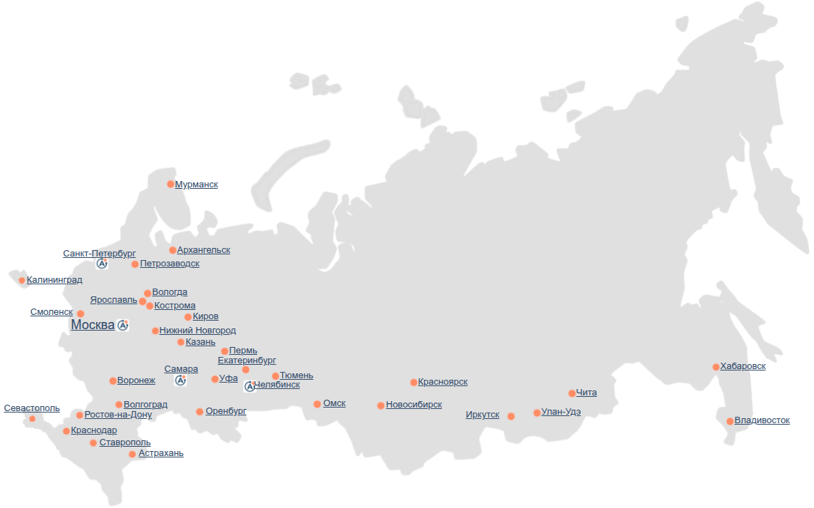 Карта России (мобильная)