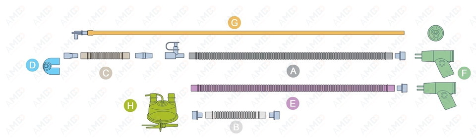 Дыхательный контур Fisher Paykel RT265 аналог_02