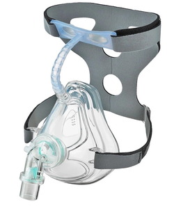 Маска для неинвазивной вентиляции легких (CPAP), полнолицевая, многоразовая, VM-2011